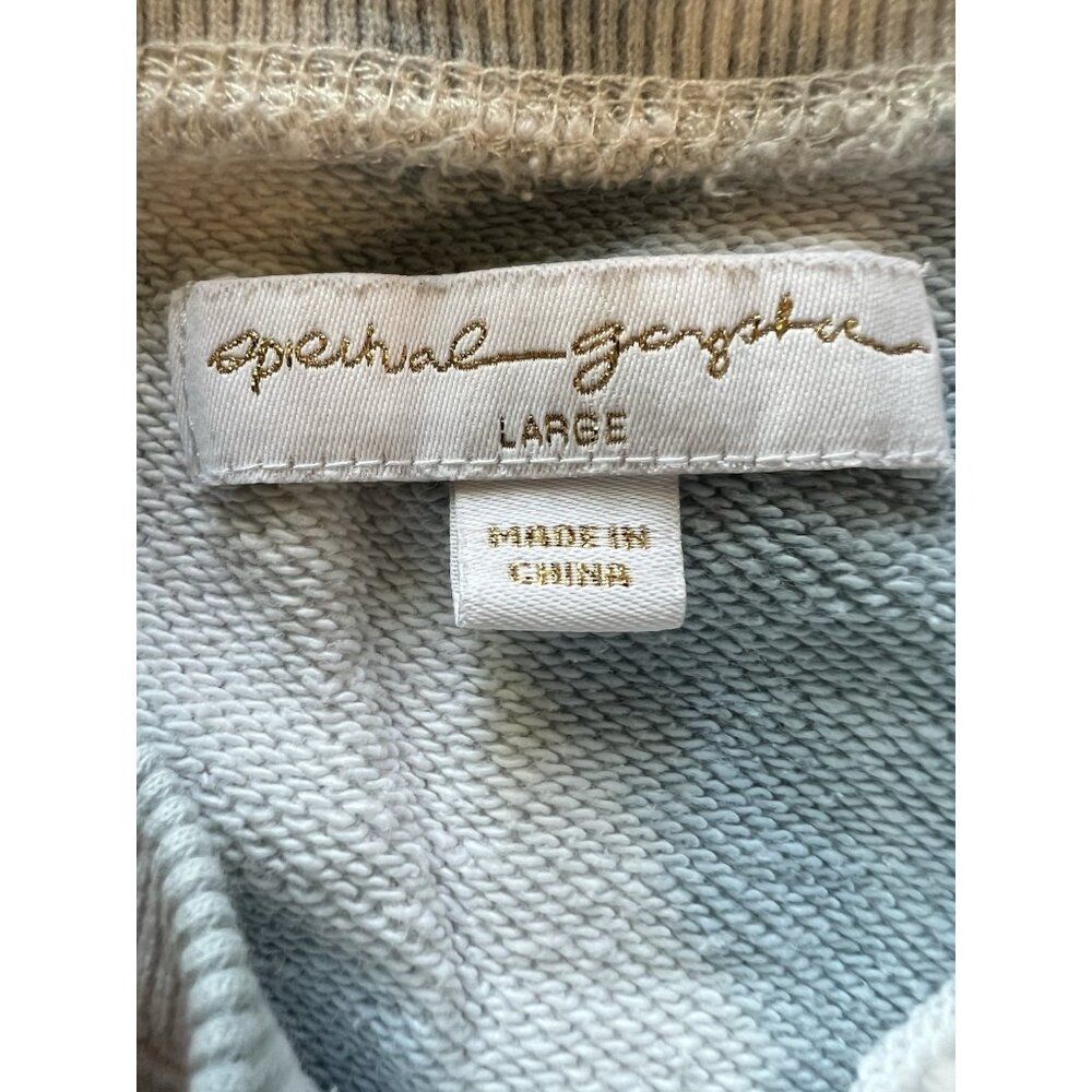 Spiritual Gangster pastel tie-dye crewneck logo sweatshirt L yoga athleisure - Picture 4 of 9